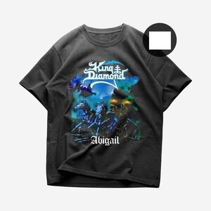 King Diamond T-Shirt - Metal Music Shirt - Abigail Album Shirt